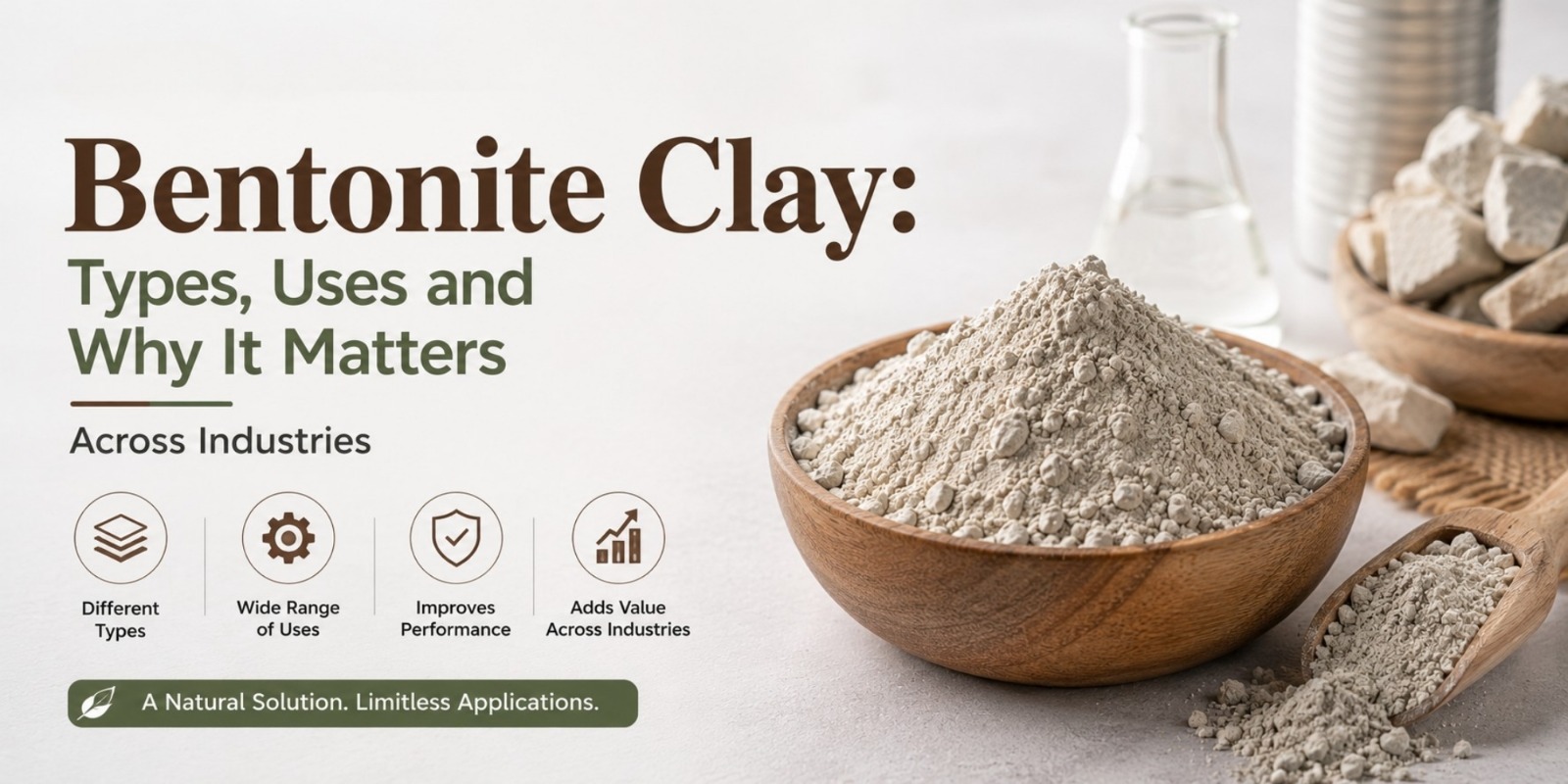  Bentonite Clay: Types, Advantages and Uses Across Industries
