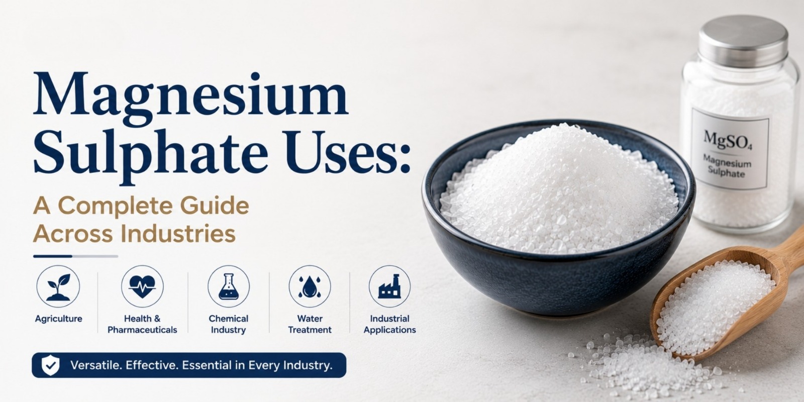  Magnesium Sulphate Uses: A Complete Industry Guide

